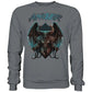 Anger Sweatshirt-Sweatshirts-maniac-sports-Steel Grey (Solid)-S-Maniac-Sports