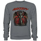 Anxiety Sweatshirt-Sweatshirts-maniac-sports-Steel Grey (Solid)-S-Maniac-Sports