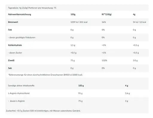 Arginin 300g-L-Arginin-BioTech USA-Maniac-Sports
