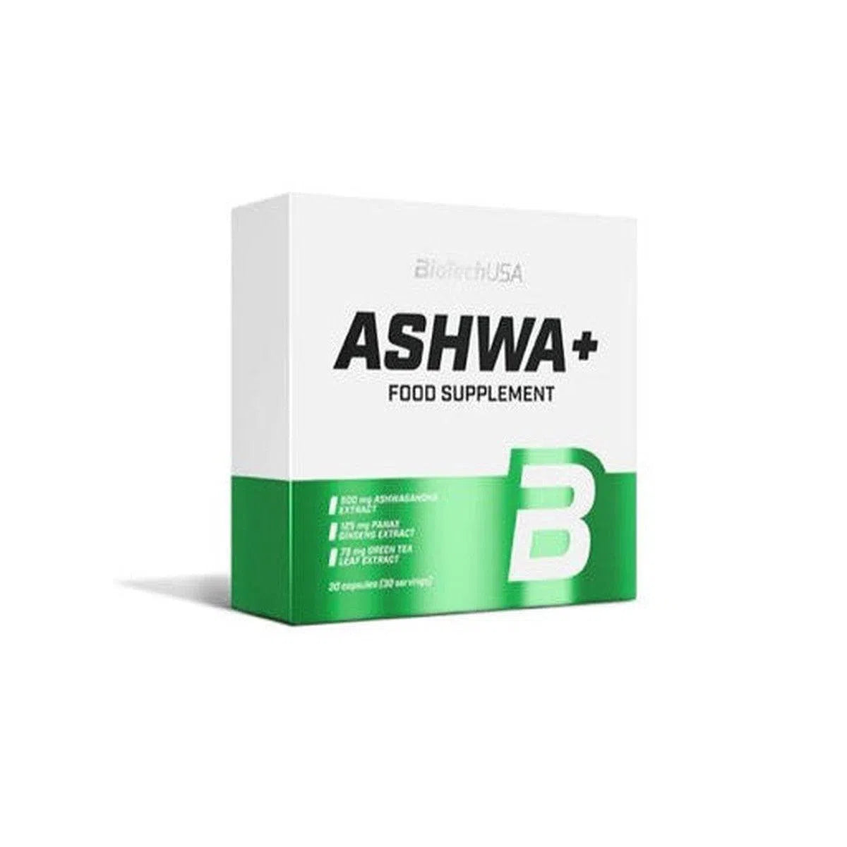 Ashwa+ 30 Kapseln-Ashwagandha-BioTech USA-Maniac-Sports