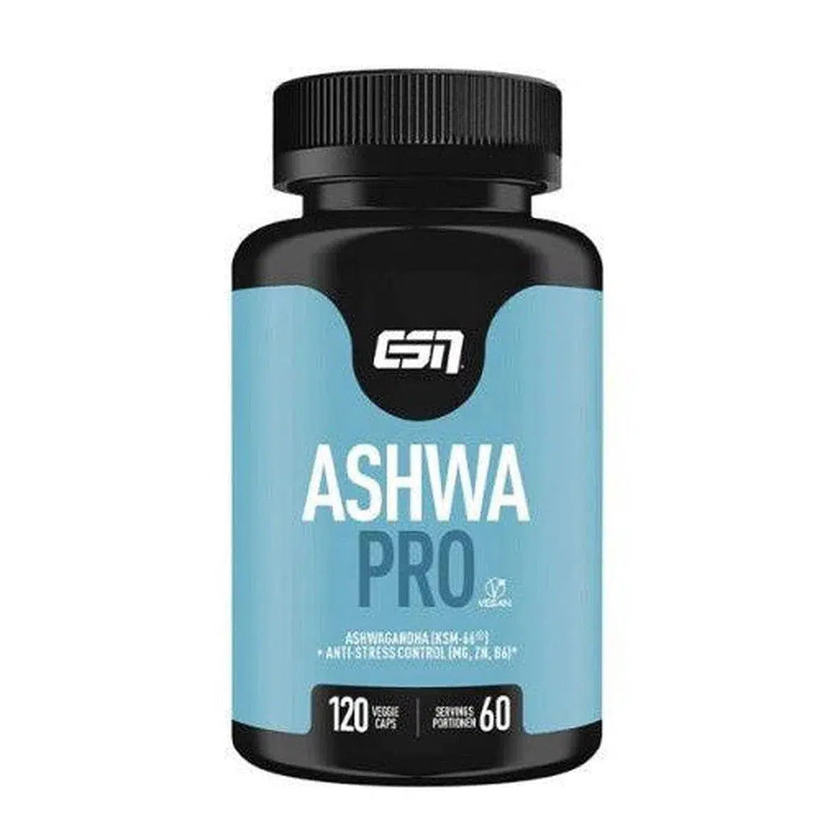 Ashwa Pro 120 Kapseln-Ashwagandha-ESN-Maniac-Sports