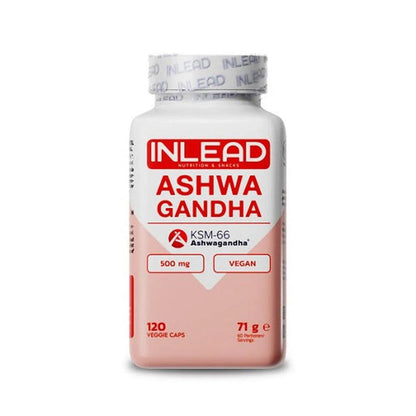 Ashwagandha KSM-66 120 Kapseln-Ashwagandha-INLEAD-Maniac-Sports