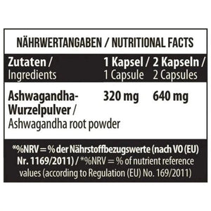 Ashwaghanda 100 Kapseln-Ashwagandha-MST-Maniac-Sports