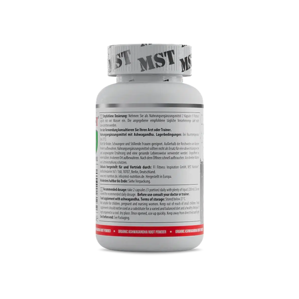 Ashwaghanda 100 Kapseln-Ashwagandha-MST-Maniac-Sports