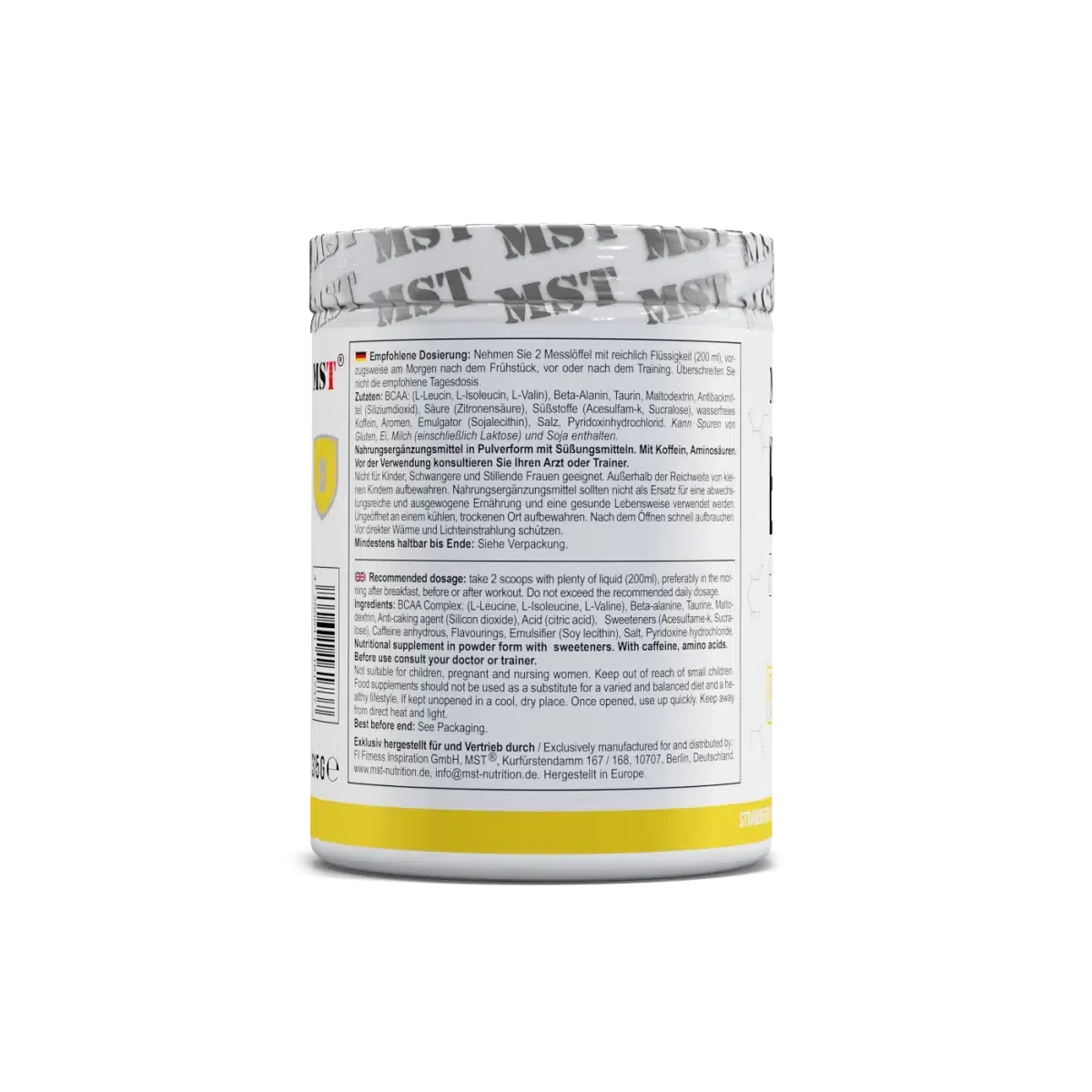 BCAA Energy 315g-BCAA-MST-Peach ice tea-Maniac-Sports