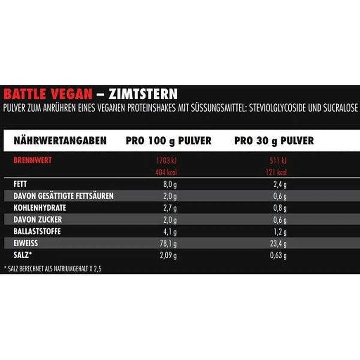 Battle Vegan 1000g-Veganes Protein-Big Zone-Erdnuss Karamell-Maniac-Sports