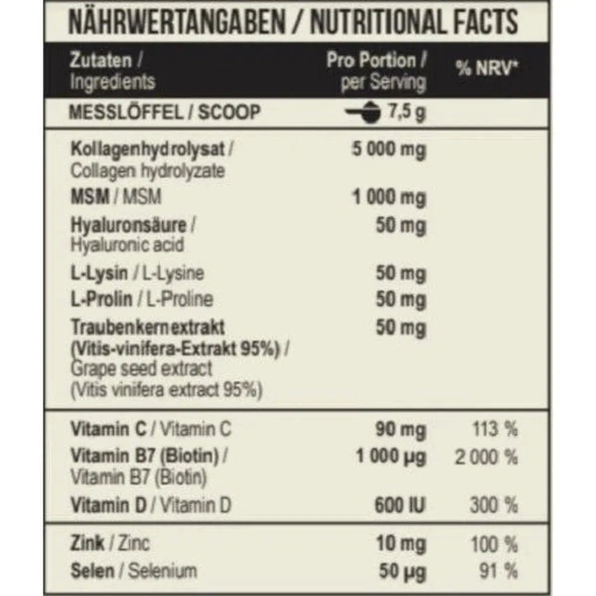 Beauty Collagen Verisol + OptiMSM 225g-Collagen-MST-Pineapple-Maniac-Sports