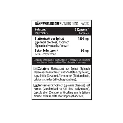 Beta Ecdysterone 240Tabl.-Mineralstoffe-Maniac-Sports.de