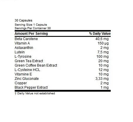 Beta SUN 30 caps-Mineralstoffe-GN Labaratories-Maniac-Sports