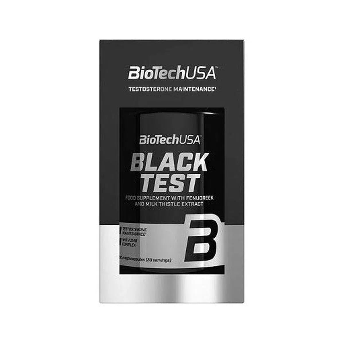 Black Test 90 Kapsel-Testo Booster-BioTech USA-Maniac-Sports