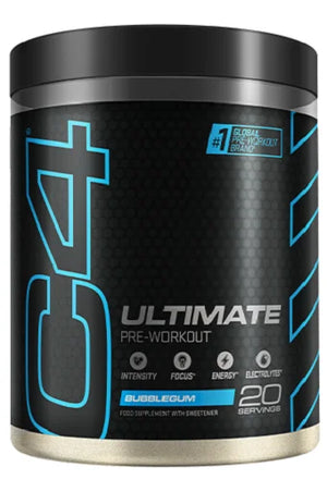 C4 Ultimate 496g-Pre Workout Booster-Cellucor-Bubblegum-Maniac-Sports