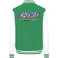 CHEMIE Du bist nicht du, wenn du "NATURAL" bist! College Jacket-Jacken/ Zipper-maniac-sports-Green/White-XS-Maniac-Sports