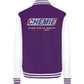 CHEMIE Du bist nicht du, wenn du "NATURAL" bist! College Jacket-Jacken/ Zipper-maniac-sports-Purple/White-XS-Maniac-Sports