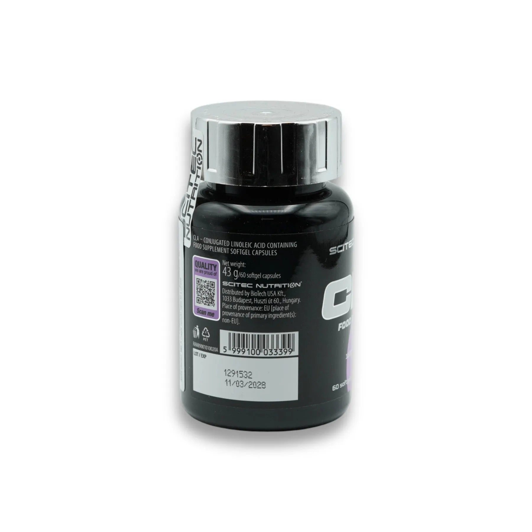 CLA 60 Caps-CLA-Scitec Nutrition-Maniac-Sports