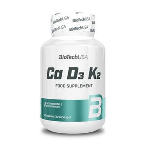 Ca-D3-K2 90 Kapseln-Multivitamin-BioTech USA-Maniac-Sports