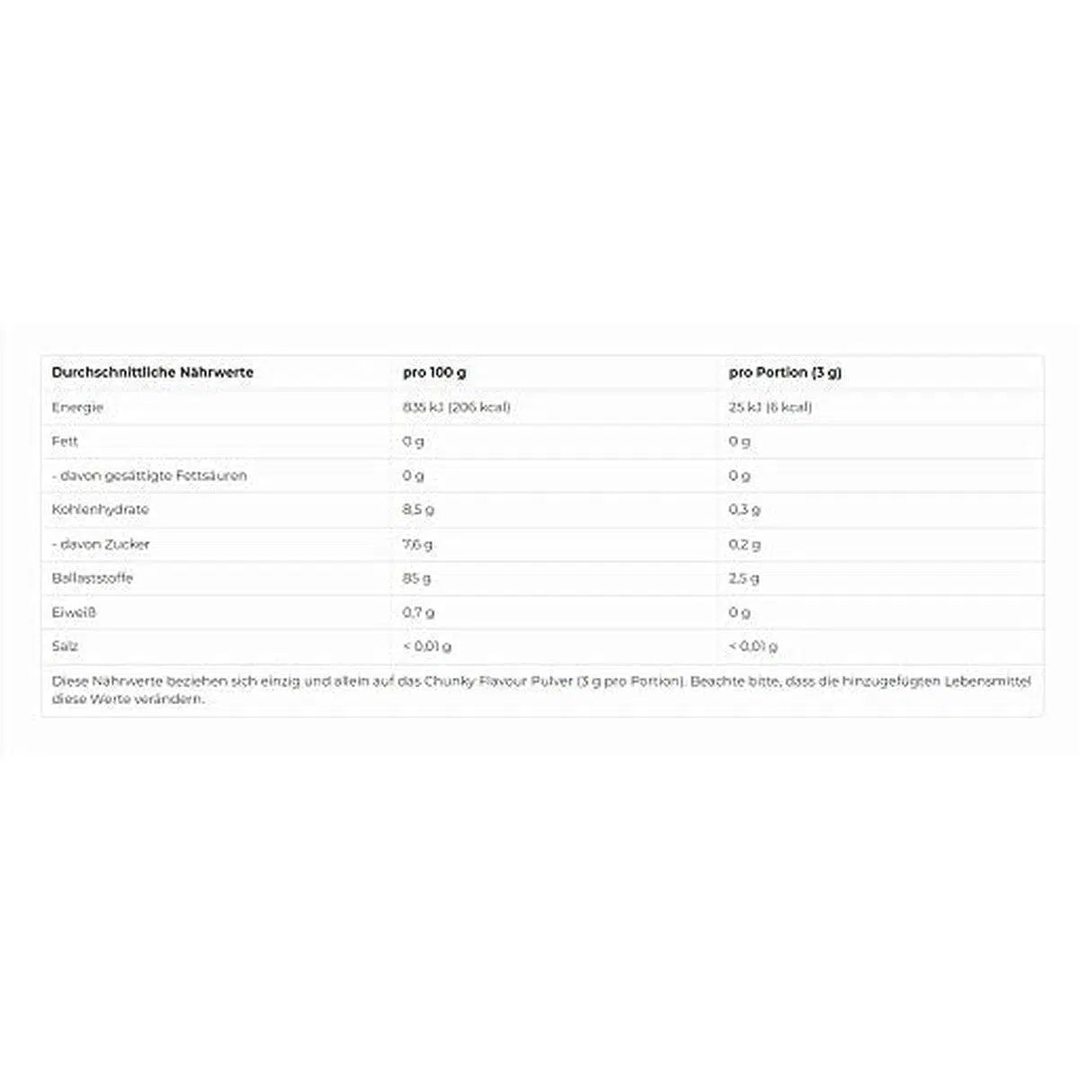 Chunky Flavour 150g-Geschmackspulver-MORE NUTRITION-Butter Buscuit-Maniac-Sports