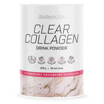 Clear Collagen 308g-Collagen-BioTech USA-Strawberry Cranberry-Maniac-Sports