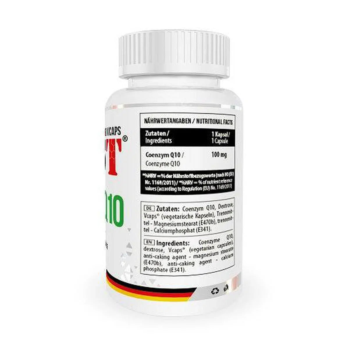 Coenzyme Q10 - 100mg 60 Kapseln-Mineralstoffe-MST-Maniac-Sports