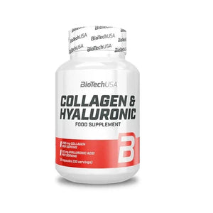 Collagen & Hyaluronic 30 Kapseln-Collagen-BioTech USA-Maniac-Sports