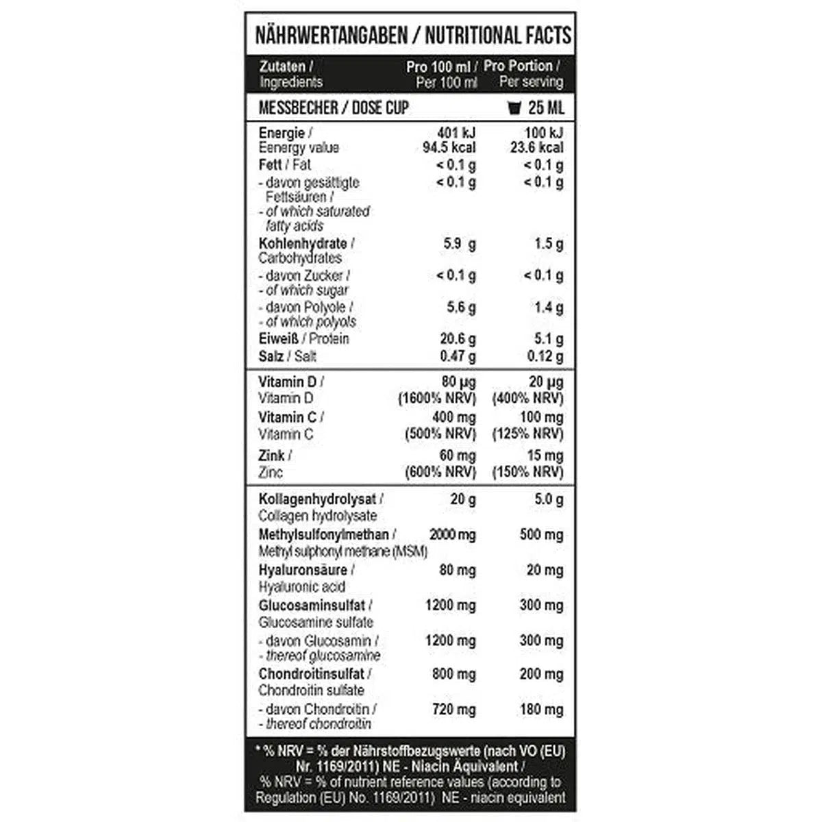Collagen for Joints 1L Pineapple-Collagen-MST-Maniac-Sports