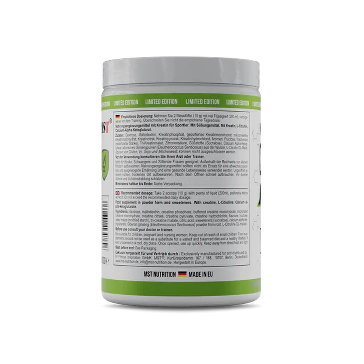 Creatine Kick 1000g-Kreatin-MST-Peach Ice Tea-Maniac-Sports