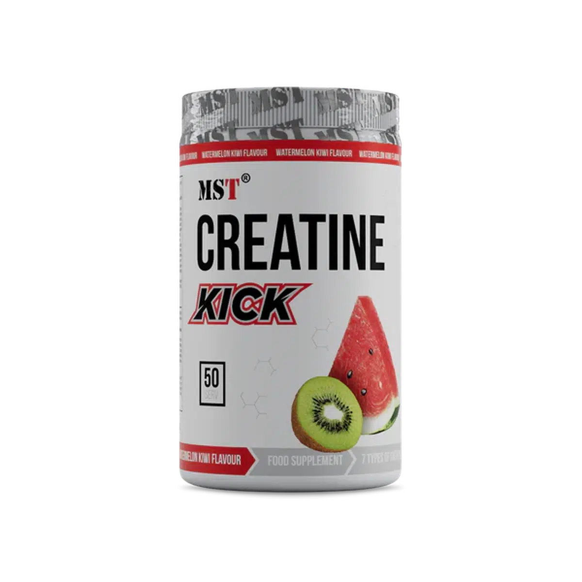 Creatine Kick 500g-Kreatin-MST-Watermelon Kiwi-Maniac-Sports