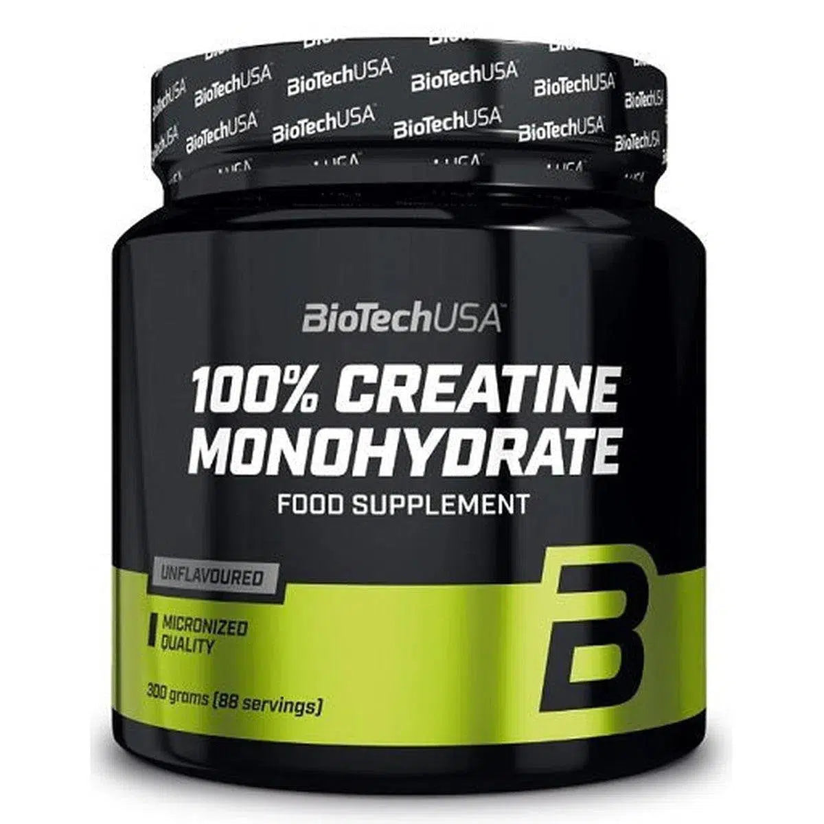 Creatine Monohydrate 300g Dose-Kreatin-BioTech USA-Maniac-Sports