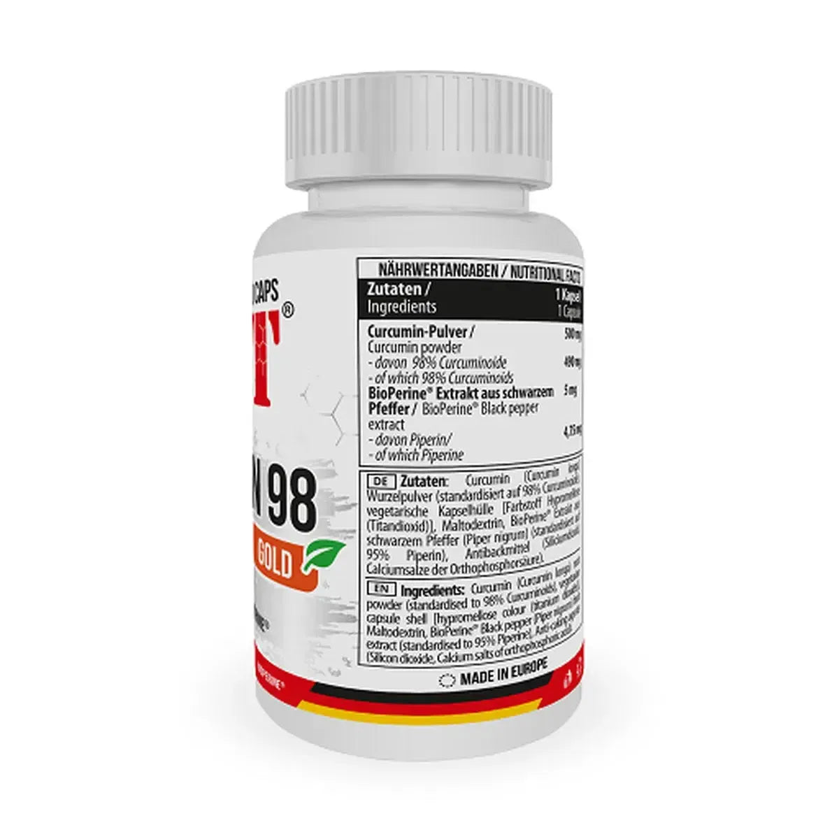 Curcumin 98% Gold 60 Caps-Curcumin-MST-Maniac-Sports