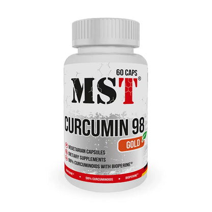 Curcumin 98% Gold 60 Caps-Curcumin-MST-Maniac-Sports