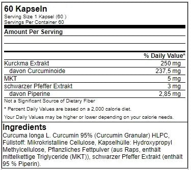 Curcumin Plus 60 Kapsel-Curcumin-GN Labaratories-Maniac-Sports