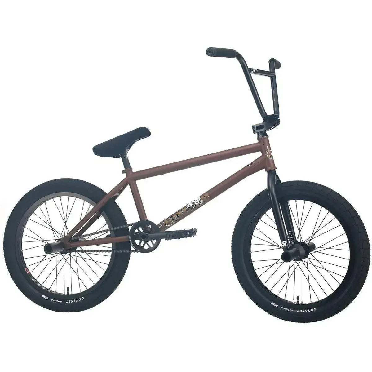 Darkwave Authentic LHD 21.25" braun-BMX Rad-Maniac-Sports.de
