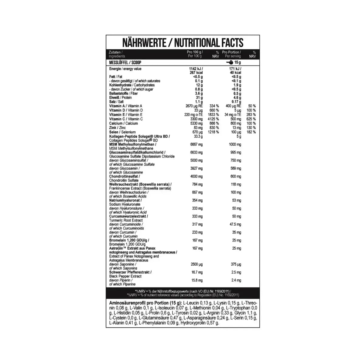 Flex Pro 1350g-Mineralstoffe-MST-Neutral-Maniac-Sports