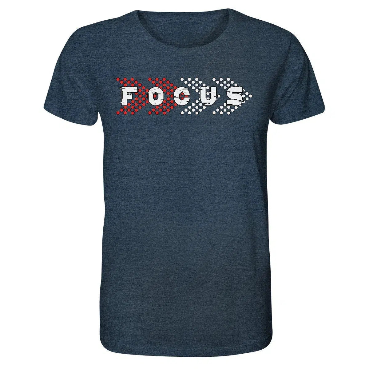 Focus Shirt-Unisex-Shirts-Maniac-Sports-Dark Heather Blue-XS-Maniac-Sports