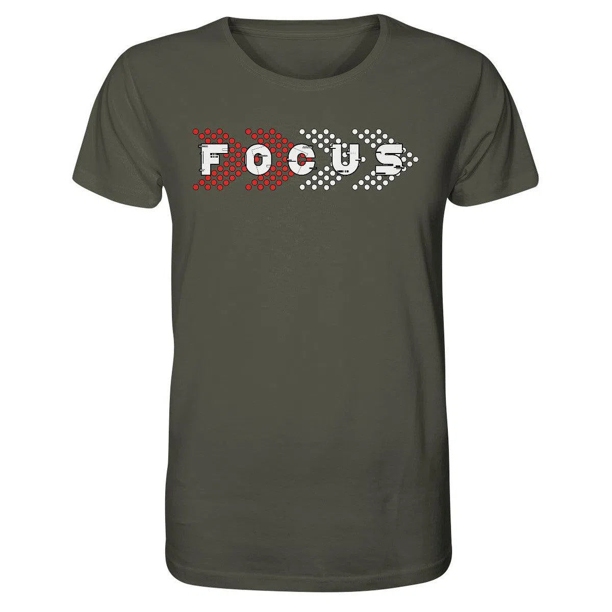 Focus Shirt-Unisex-Shirts-Maniac-Sports-Khaki-XS-Maniac-Sports