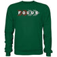 Focus Sweatshirt-Sweatshirts-Maniac-Sports-Bottle Green-XS-Maniac-Sports