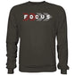 Focus Sweatshirt-Sweatshirts-Maniac-Sports-Storm Grey (Solid)-XS-Maniac-Sports