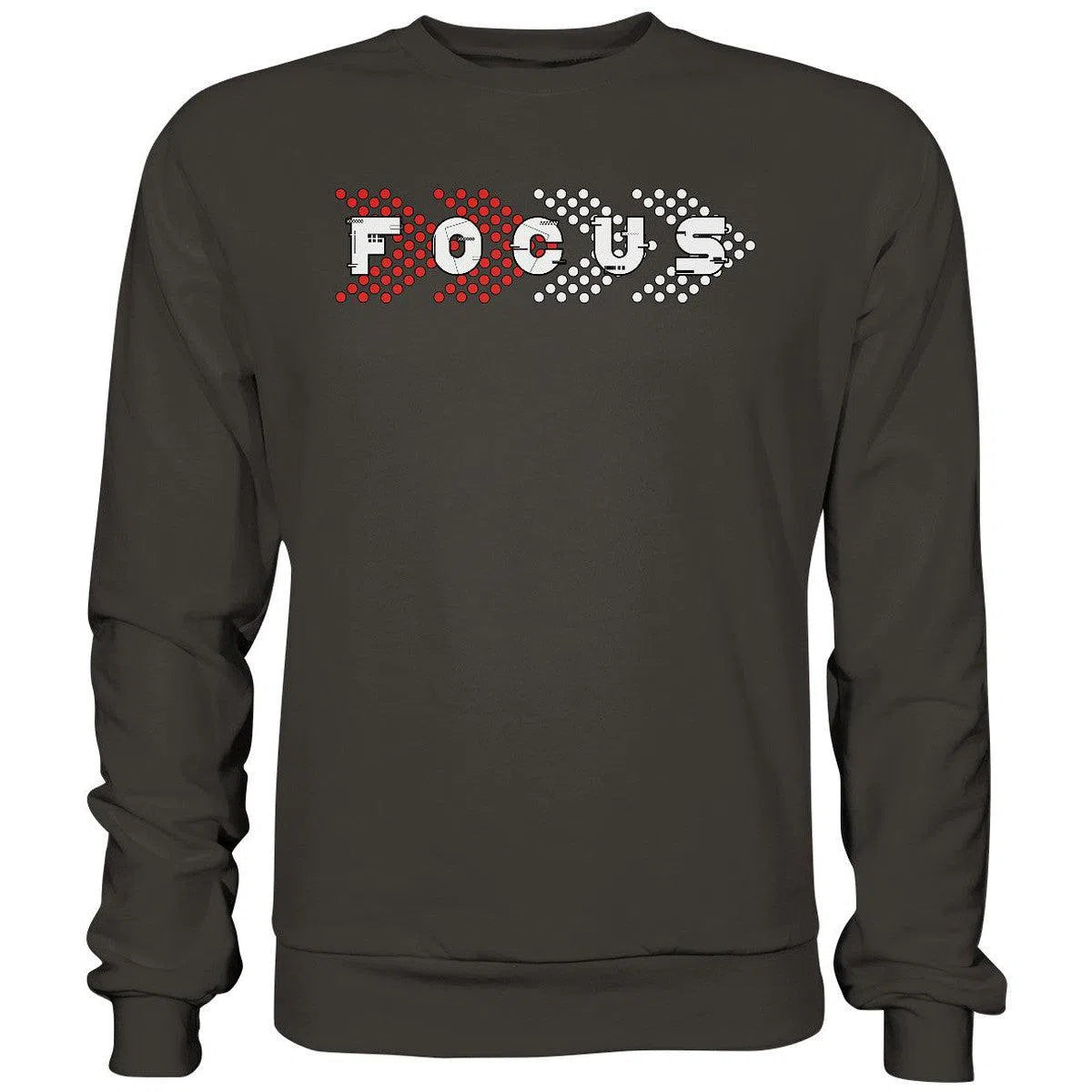 Focus Sweatshirt-Sweatshirts-Maniac-Sports-Storm Grey (Solid)-XS-Maniac-Sports