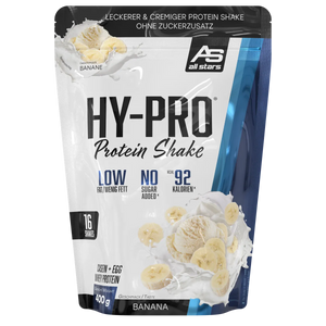 HY-PRO 400g Beutel-Whey Protein-All Stars-Banane-Maniac-Sports