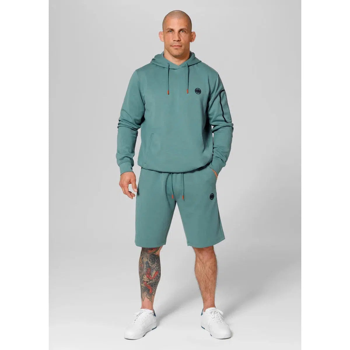 Herren Hoodie Explorer-Hoodie-PIT BULL WEST COAST-Mint-S-Maniac-Sports