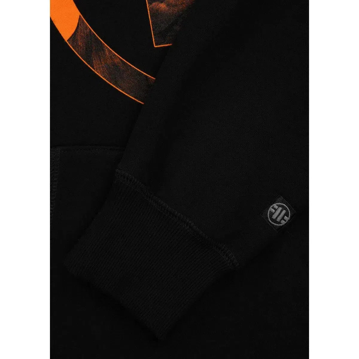 Herren Hoodie Orange Dog 24-Hoodie-PIT BULL WEST COAST-XS-Maniac-Sports