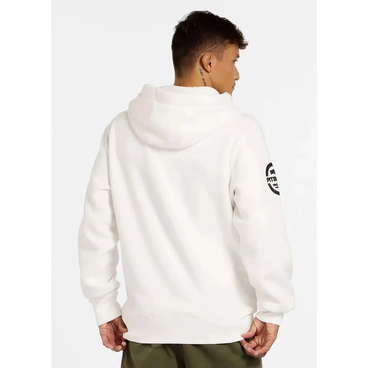 Herren Hoodie Sherwood-Hoodie-PIT BULL WEST COAST-Braun-S-Maniac-Sports