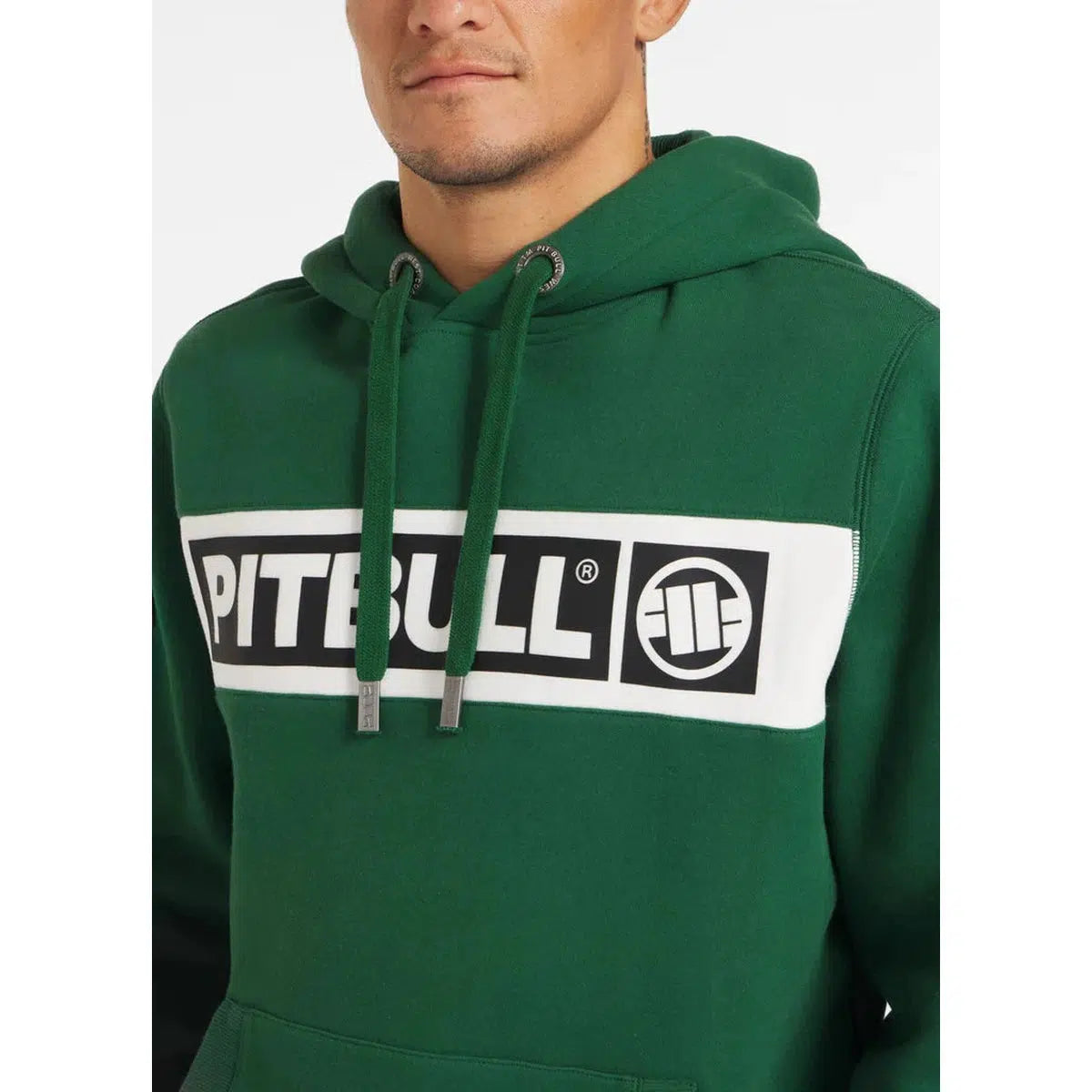 Herren Hoodie Sherwood-Hoodie-PIT BULL WEST COAST-Braun-S-Maniac-Sports