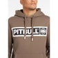 Herren Hoodie Sherwood-Hoodie-PIT BULL WEST COAST-Braun-S-Maniac-Sports