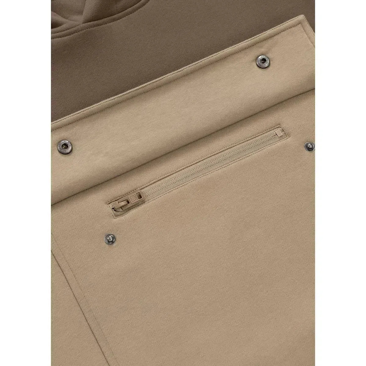 Herren Hoodie Two-Color Hilltop-Hoodie-PIT BULL WEST COAST-Braun-S-Maniac-Sports