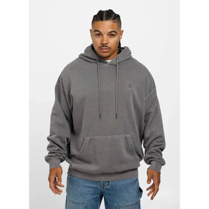 Herren Hoodie Washed Lancaster-Hoodie-PIT BULL WEST COAST-Grau-S-Maniac-Sports