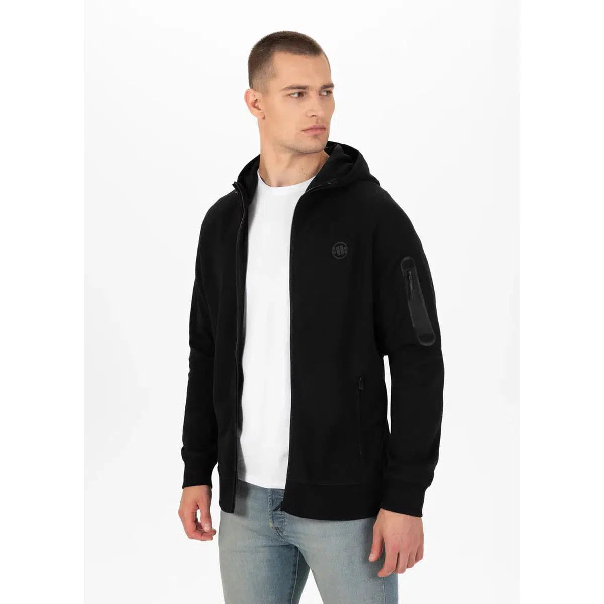 Herren Kapuzenjacke Hermes-Jacken/ Zipper-PIT BULL WEST COAST-Olivgrün-S-Maniac-Sports