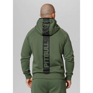 Herren Kapuzenjacke Hermes-Jacken/ Zipper-PIT BULL WEST COAST-Olivgrün-S-Maniac-Sports