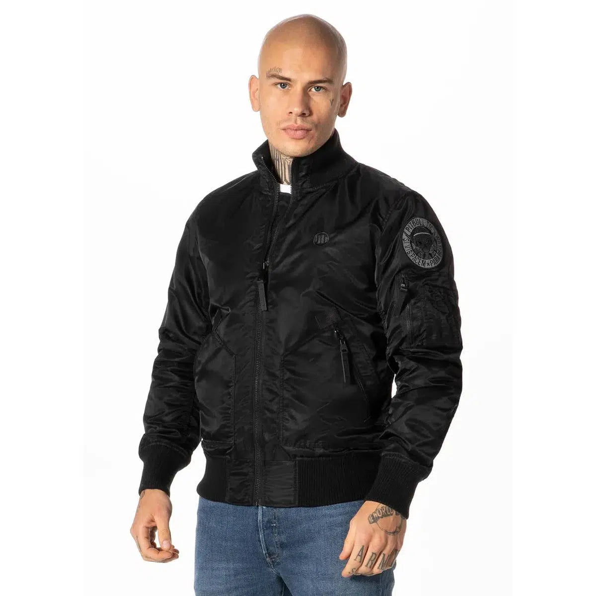 Herren übergangsjacke Centurion II-Jacken/ Zipper-PIT BULL WEST COAST-Grün-S-Maniac-Sports