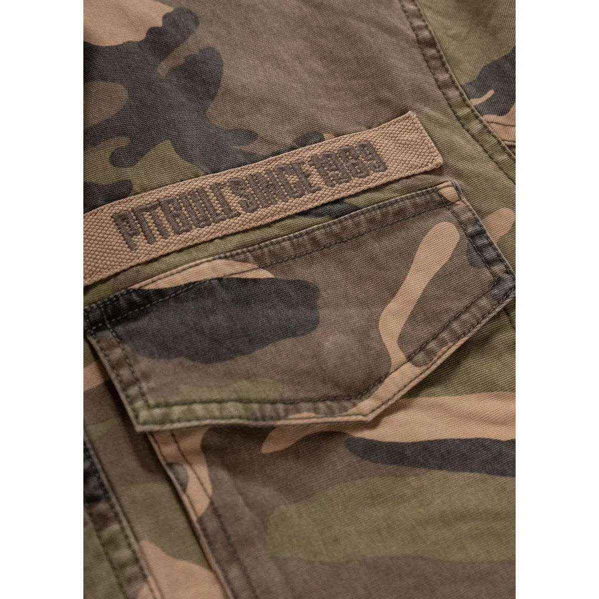 Herren übergangsjacke Fallon-Jacken/ Zipper-PIT BULL WEST COAST-Olivgrün-S-Maniac-Sports