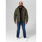 Herren übergangsjacke Fallon-Jacken/ Zipper-PIT BULL WEST COAST-Olivgrün-S-Maniac-Sports